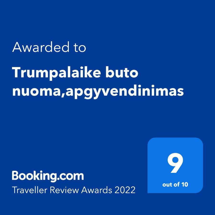 Trumpalaike Buto Nuoma,Apgyvendinimas - Bekontaktis Iejimas Rokiskis Exteriér fotografie